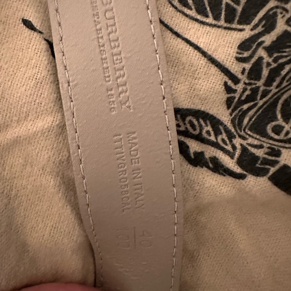 Burberry Belt vintage S - Picture 2 of 3